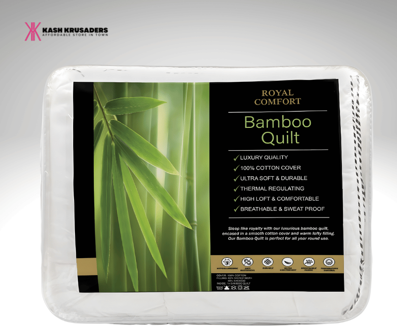 Royal comfort Bamboo quilt Queen